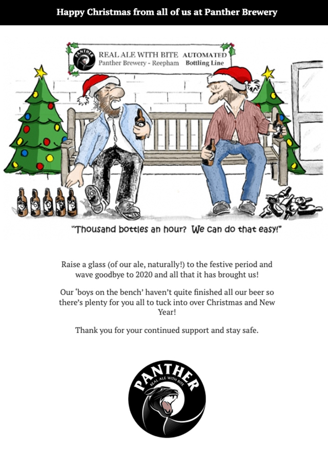 Food & Drink Christmas Email Template