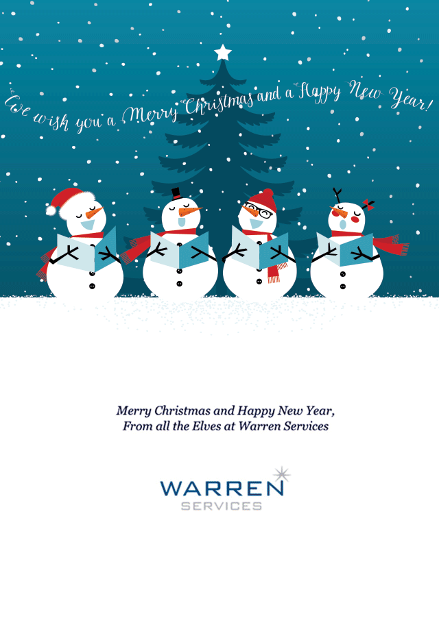 Snowmen Christmas Email Template