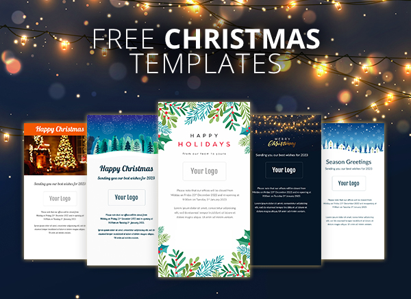 Free Christmas Email Templates