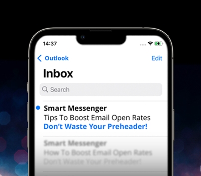 Email Preheader Best Practice Tips PC Screen